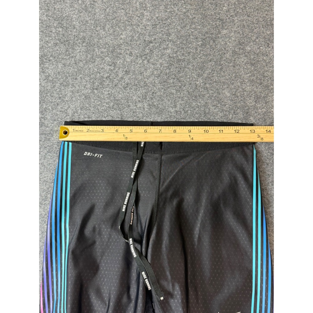Nike Running Tights Women Small Black Compression Power Speed Dri-FIT 719784-025 - Picture 5 of 7